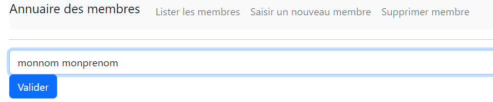 vueSupprimerMembre
